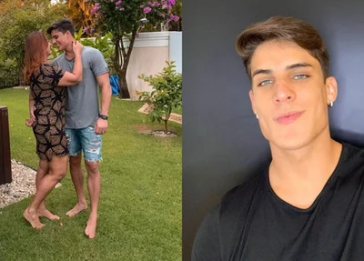 Tiago Ramos e Nadine Gonçalves, mãe de Neymar