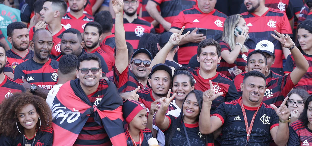 Torcida bastante animada