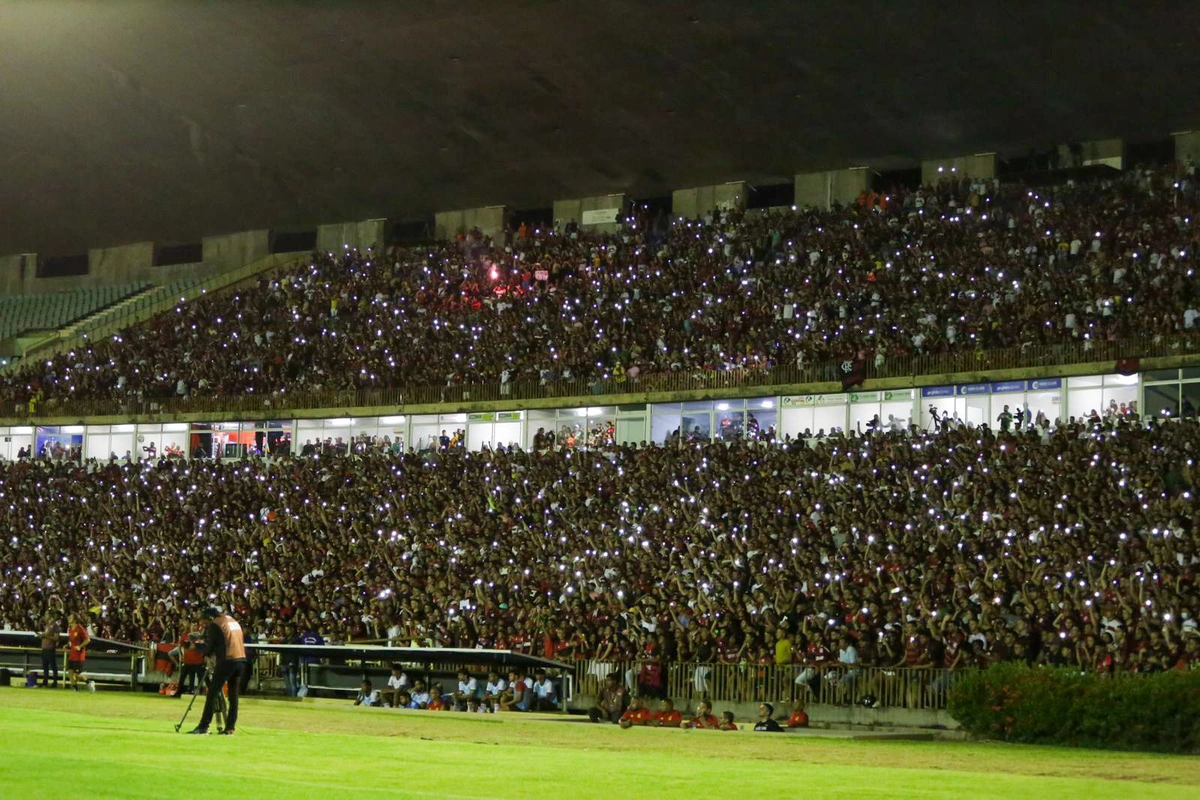 Torcida compareceu em peso
