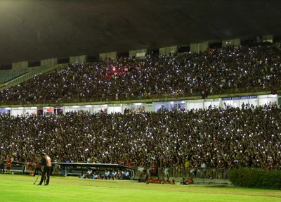 Torcida compareceu em peso