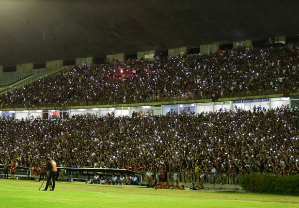 Torcida compareceu em peso
