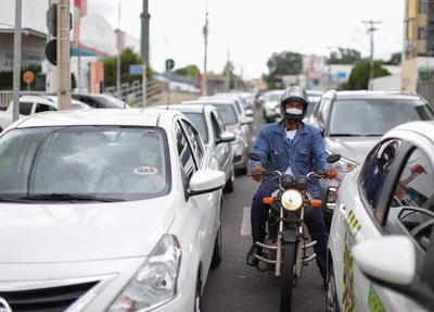 Trânsito em Teresina após filas em postos