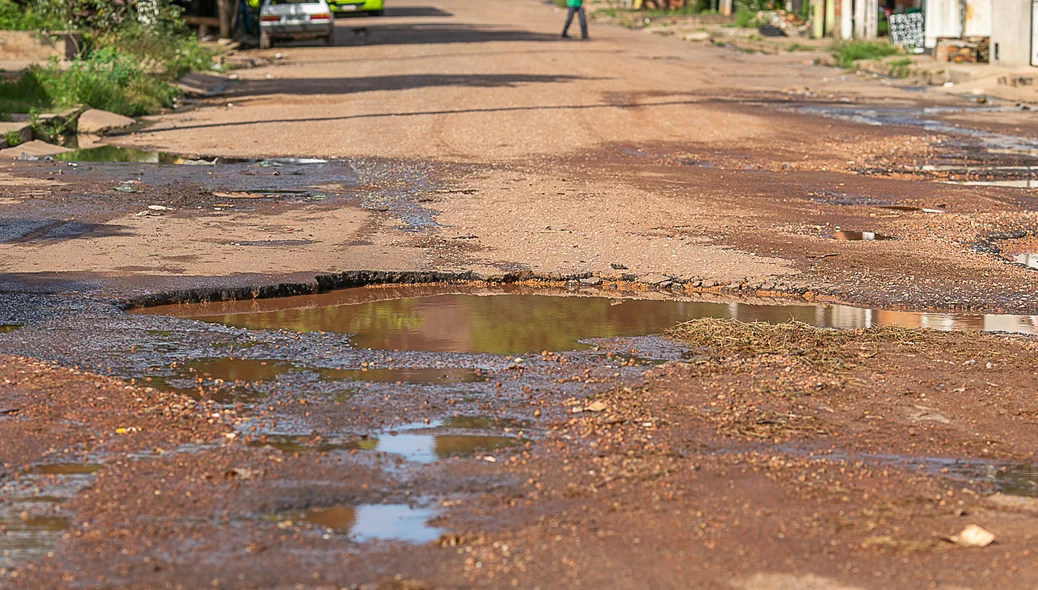 Trecho crítico na Avenida Brasil