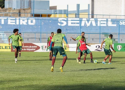 Treino aberto para a imprensa