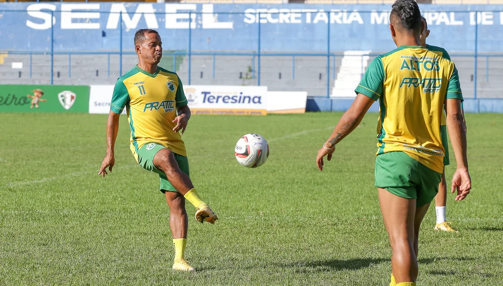 Treino com bola