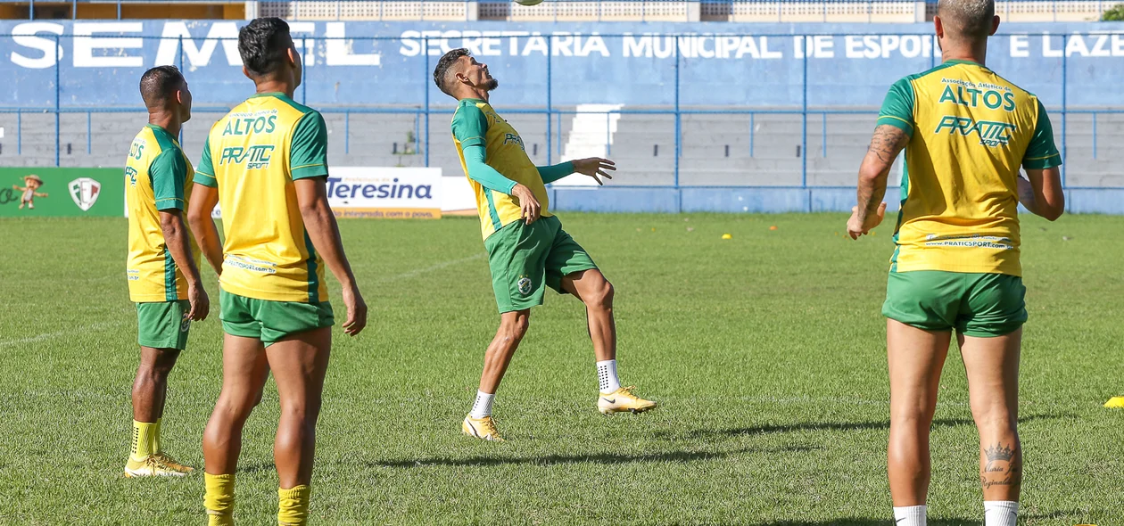 Treino do Altos
