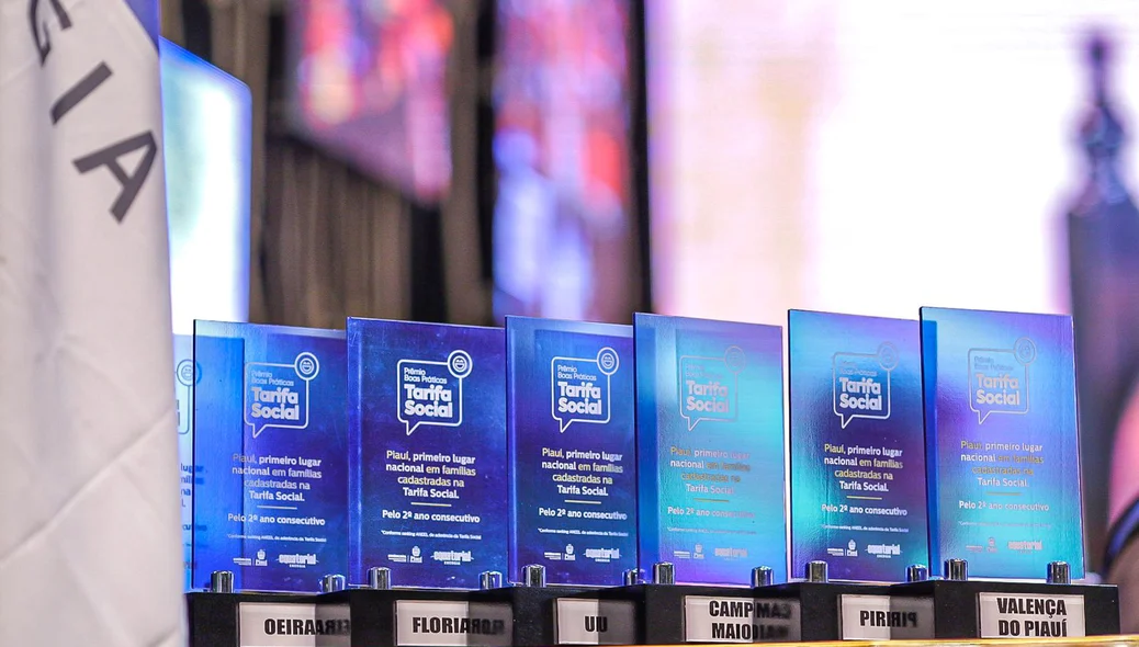 Troféu de premiação para as Cidades