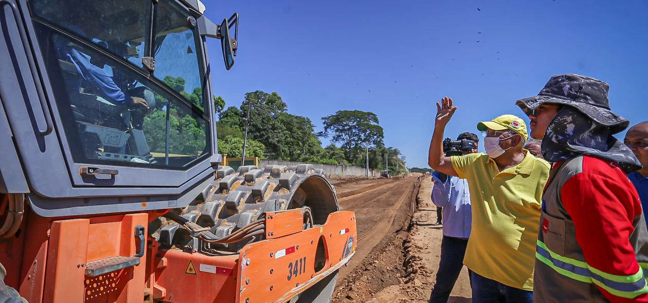 A obra tem 5,7 km de extensão e está orçada em R$ 27 milhões