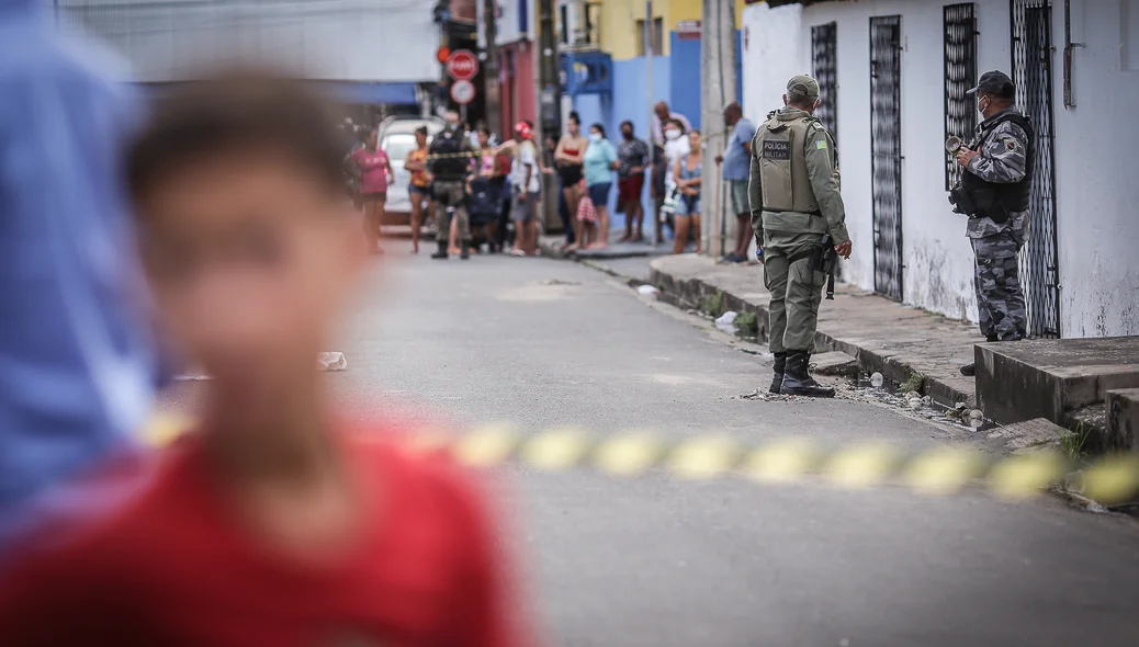 A PM encaminhou equipe e isolou a área