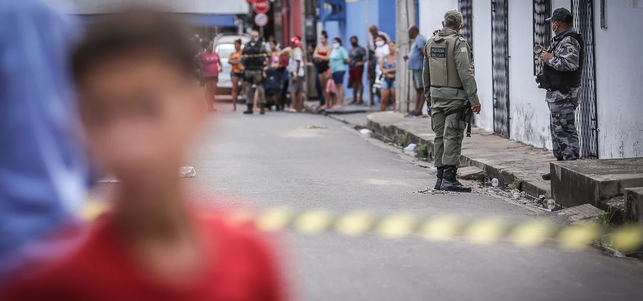 A PM encaminhou equipe e isolou a área