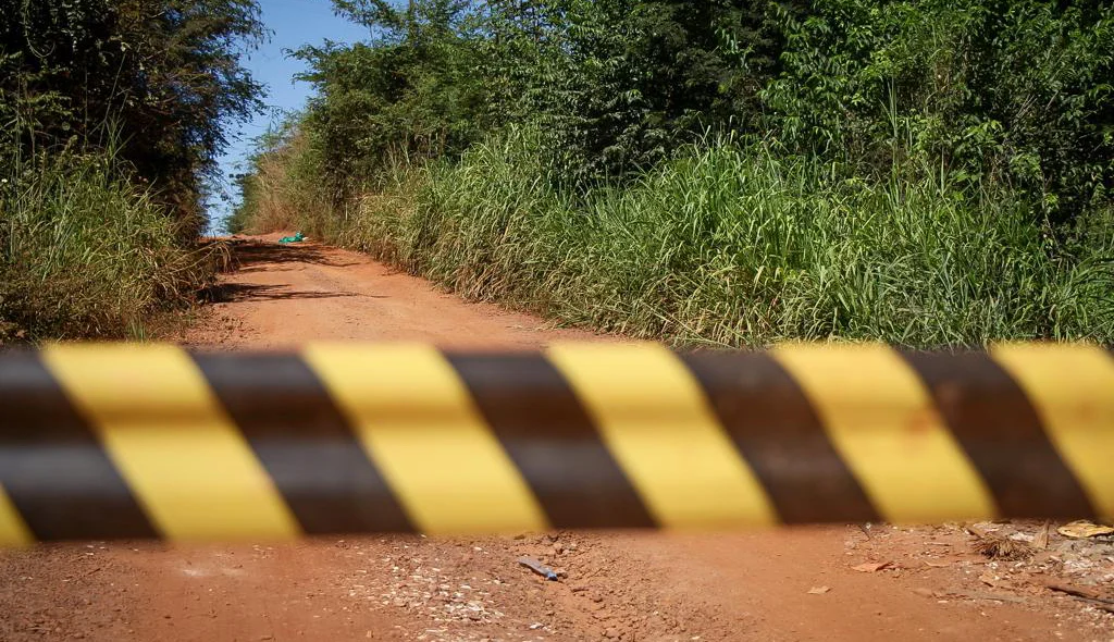 A polícia esteve no local e realizou os procedimentos necessários