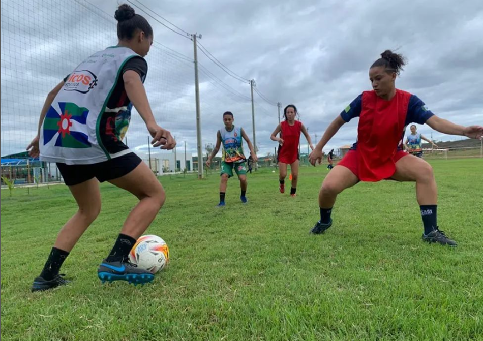 Abelhas Rainhas em preparação para o embate contra o Paraíso pelo Brasileiro Feminino A3