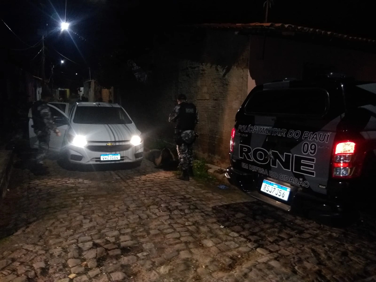 Ação policial na Vila Santo Afonso