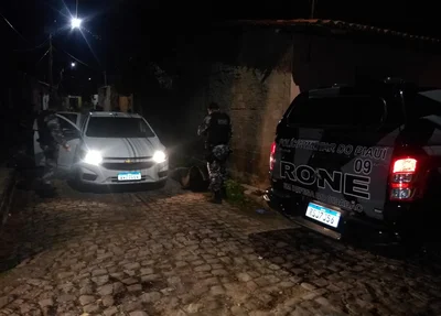 Ação policial na Vila Santo Afonso