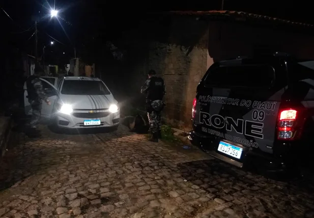 Ação policial na Vila Santo Afonso