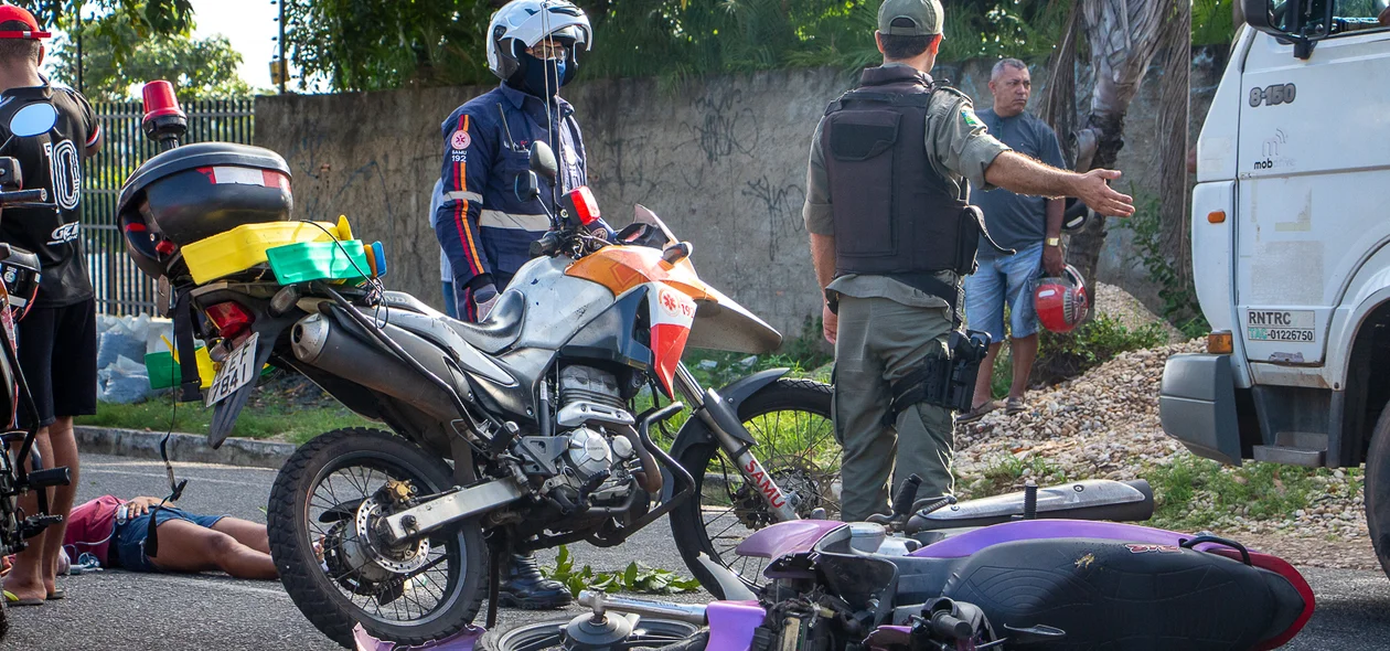Acidente aconteceu na Avenida Kennedy