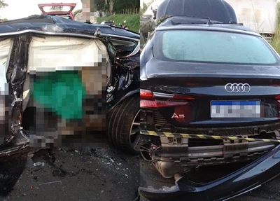 Acidente envolvendo carro de luxo deixa dois mortos na BR 343 em Teresina