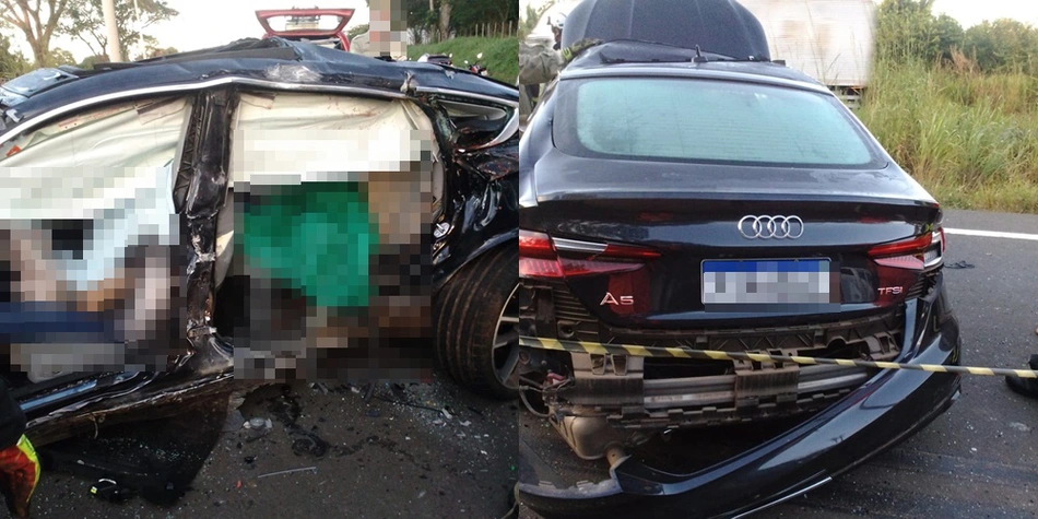 Acidente envolvendo carro de luxo deixa dois mortos na BR 343 em Teresina
