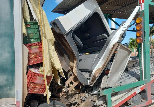 Acidente na BR 316 em Ipiranga do Piauí