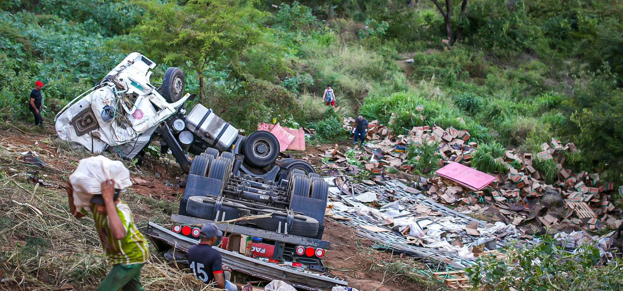 Acidente na BR 316 em Picos