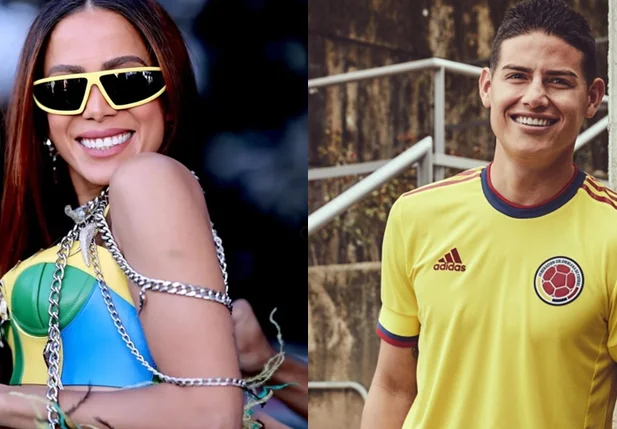 Anitta e James Rodríguez