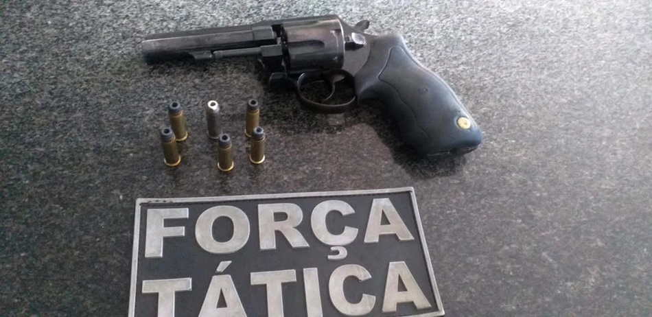Arma de fogo apreendida em Campo Maior