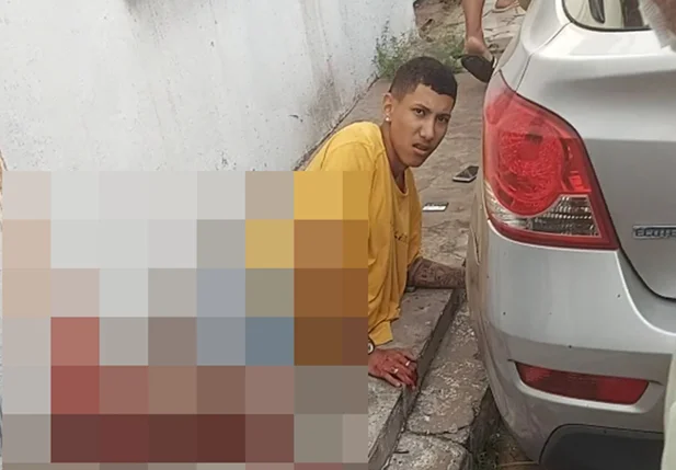 Assaltante ficou com as duas pernas quebradas em Caxias