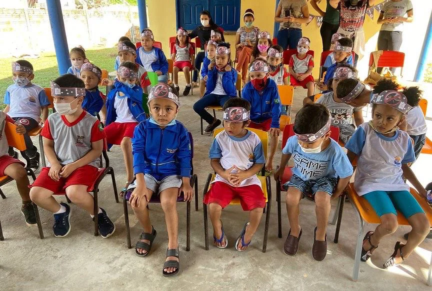 Atividades educativas em Nossa Senhora de Nazaré