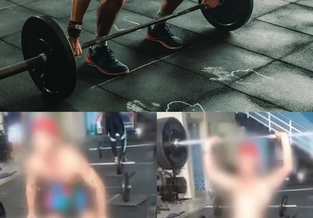 Atleta de Crossfit sofre acidente durante execução de exercício