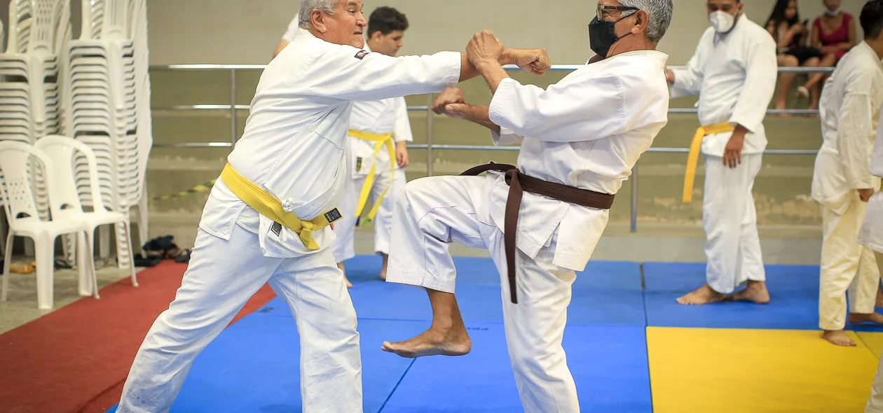 Atletas do judô