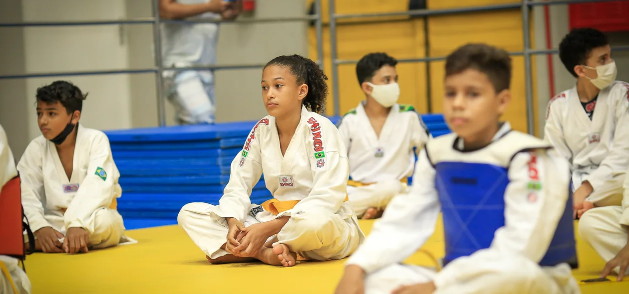 Atletas do taekwondo