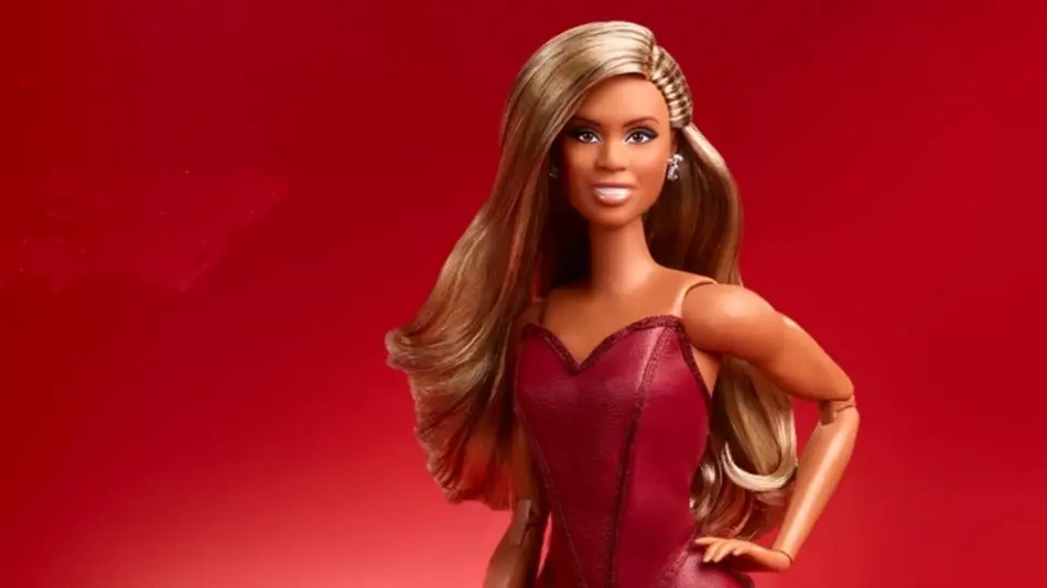 Atriz Laverne Cox é a primeira trans a ganhar uma versão da Barbie