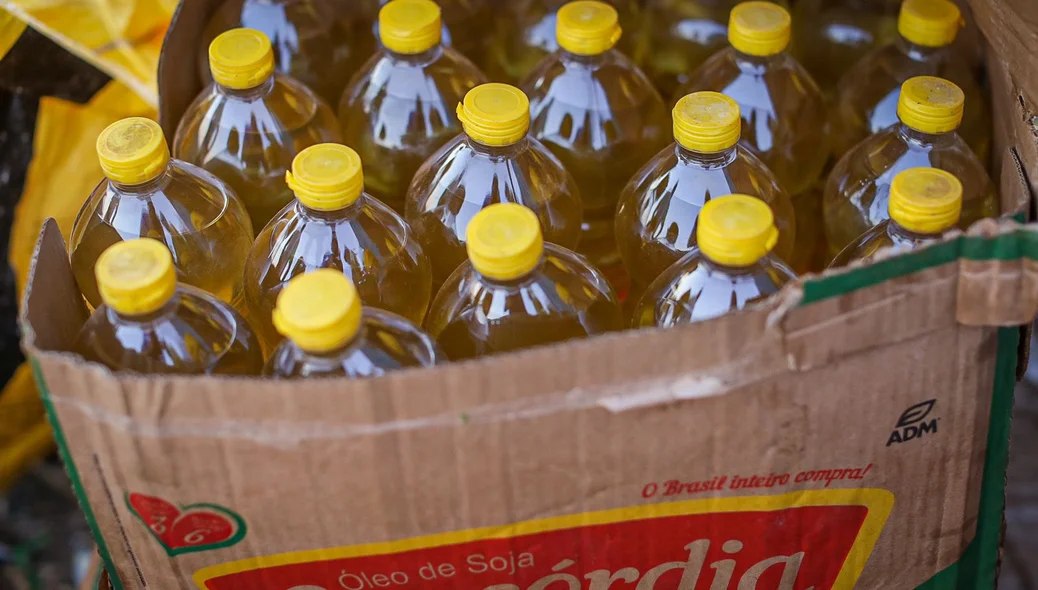 Carga que estava na carreta