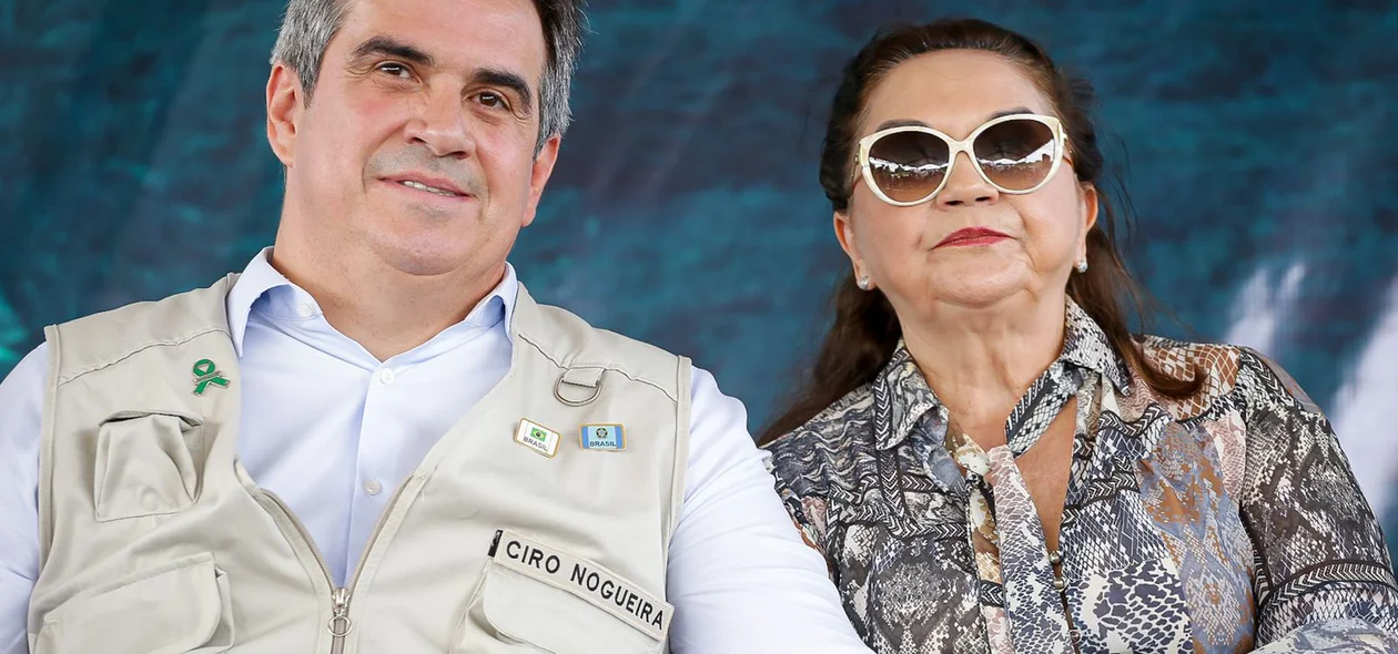 Ciro Nogueira e Eliane Nogueira