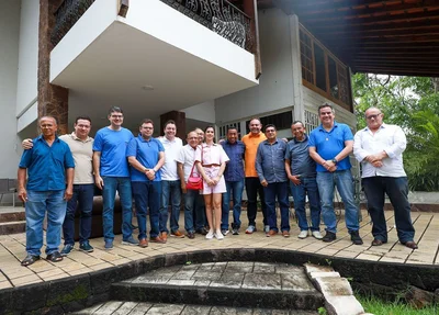 Ciro Nogueira e vereadores reunidos