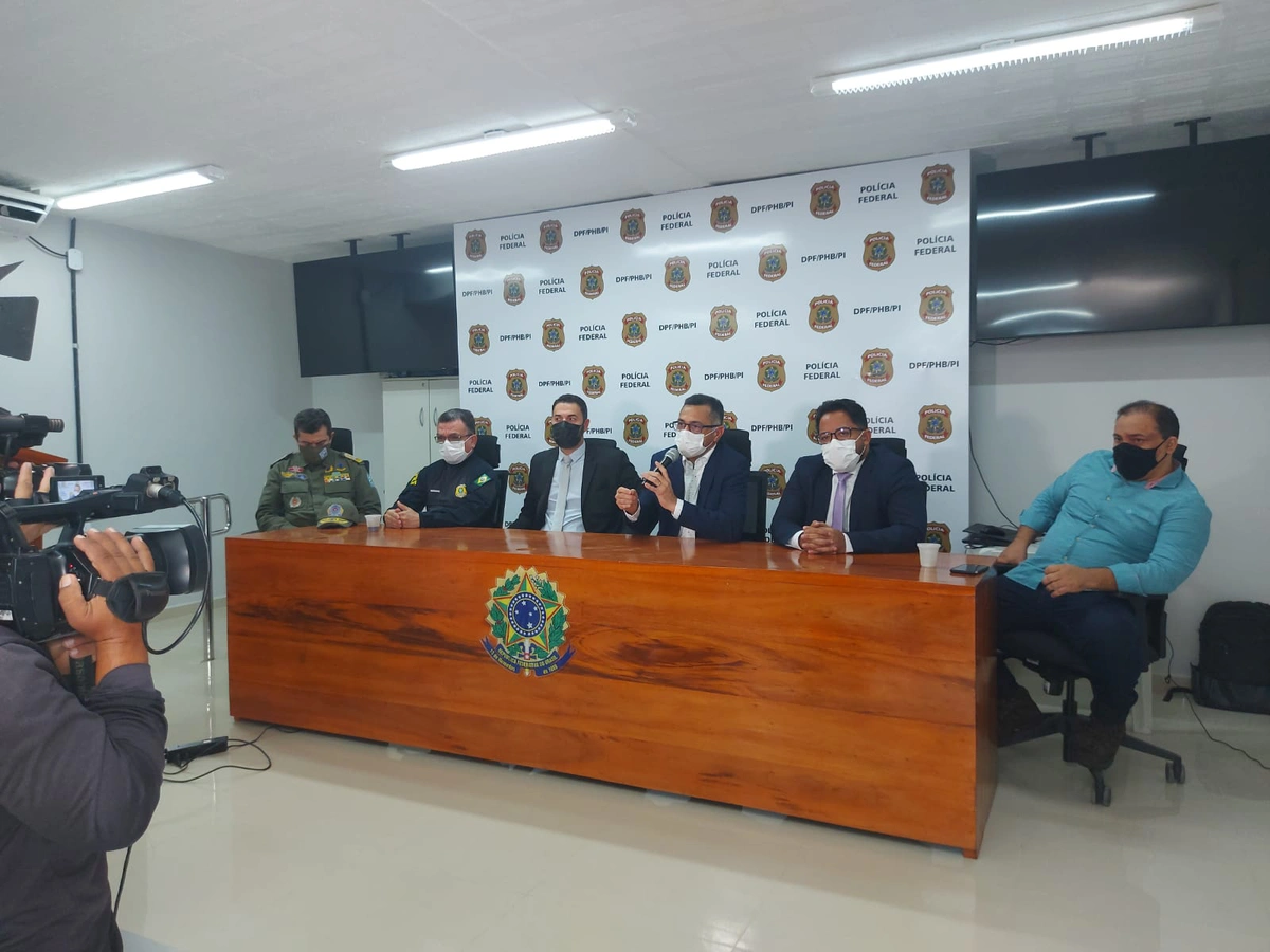 Coletiva da Força Tarefa de Segurança do Piauí