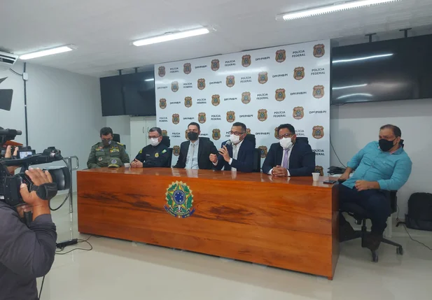 Coletiva da Força Tarefa de Segurança do Piauí