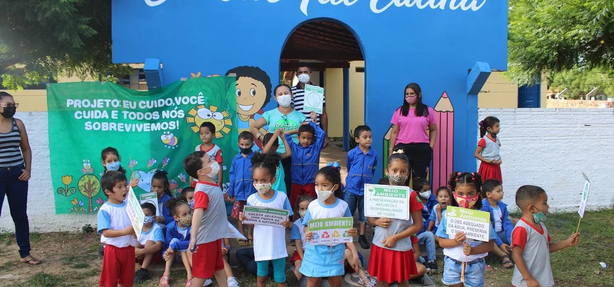 Creche realiza atividades educativas em Nossa Senhora de Nazaré