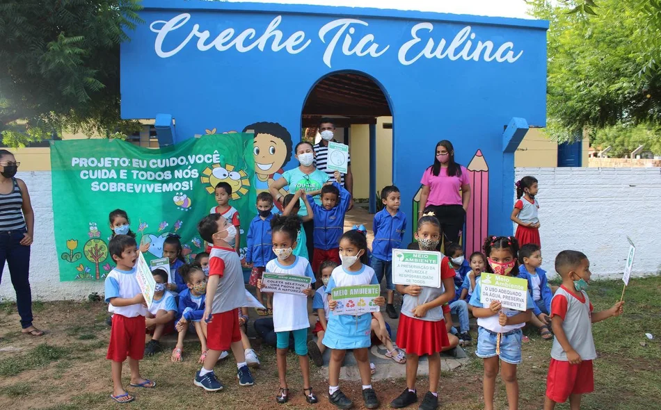 Creche realiza atividades educativas em Nossa Senhora de Nazaré