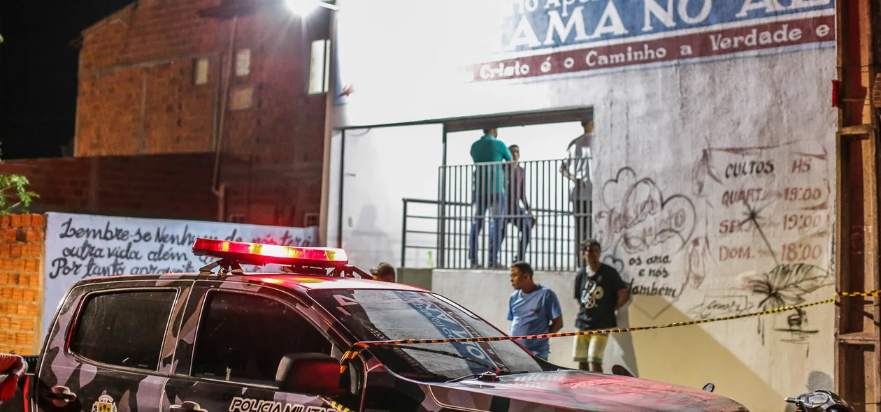 Crime aconteceu ao lado de uma igreja
