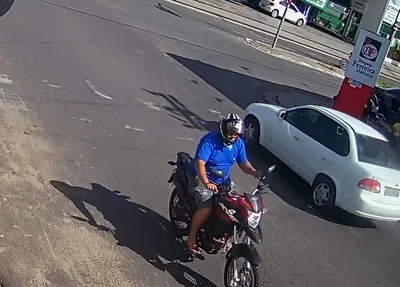 Criminoso que baleou e roubou arma de policial no Lourival Parente