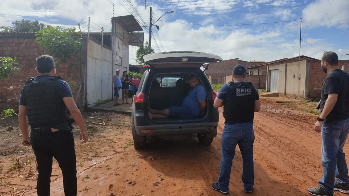 Cumprimento do mandado de prisão no Maranhão