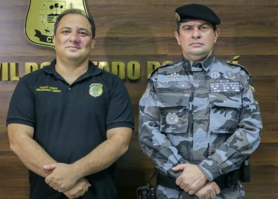 Delegado Geral da Polícia Civil e Comandante Geral da Polícia Militar