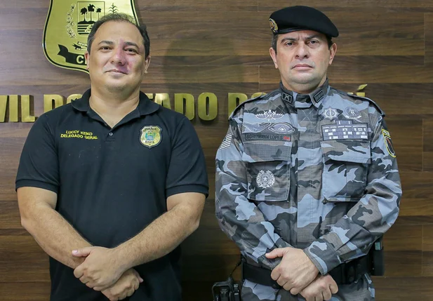 Delegado Geral da Polícia Civil e Comandante Geral da Polícia Militar