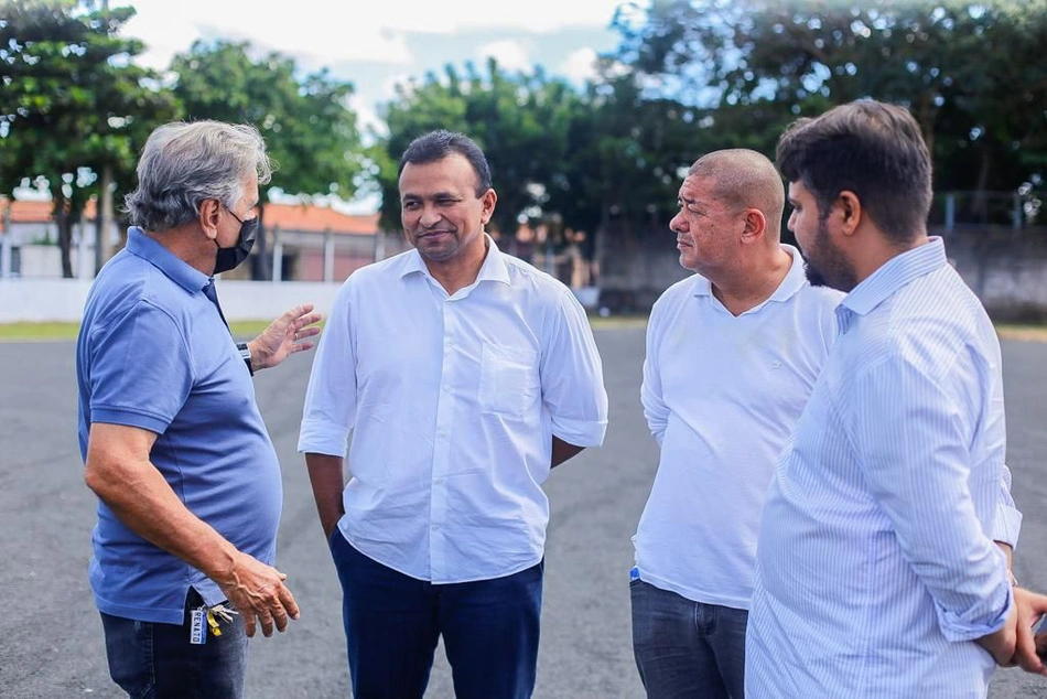 Deputado Fábio Abreu e autoridades