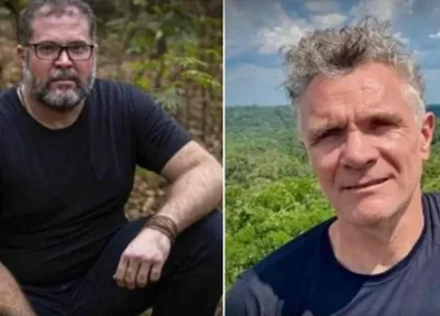 Dom Phillips é colaborador do The Guardian e Bruno Araújo Pereira um exímio conhecedor da região