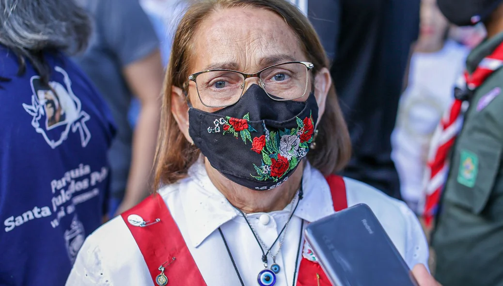 Dona Maria Carnecita Campelo da Fonseca, 72 anos
