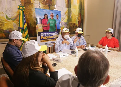 Dr. Pessoa discute Orçamento Popular de 2023
