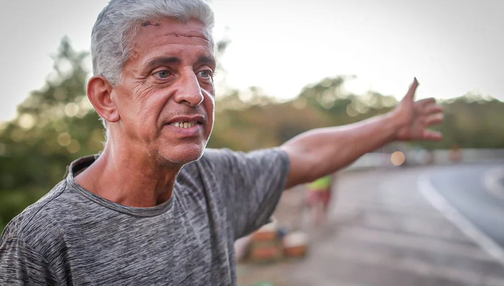 Edevaldo Mendes Soares , condutor da carreta