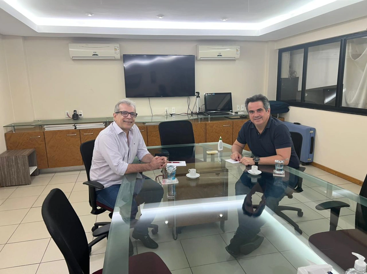 Encontro entre João Vicente Claudino e Ciro Nogueira
